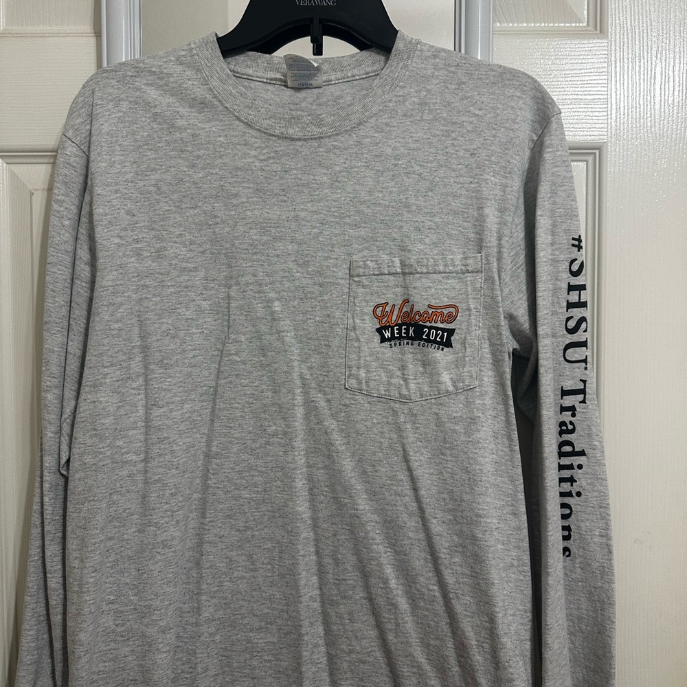 Sam Houston College long selves shirt
